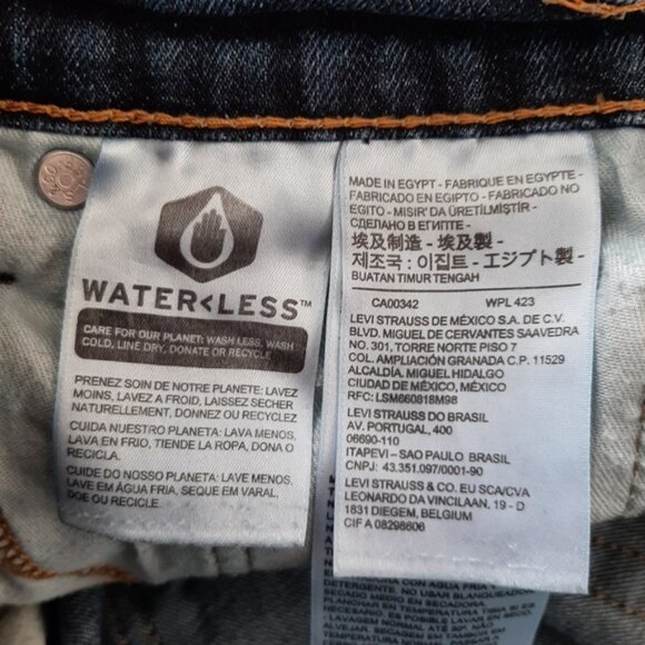 LEVI'S 511 Slim Fit Blue Jeans 04511-1390 Men's Sz 32 - Picture 10 of 12